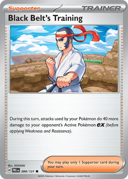 Black Belt's Training card image