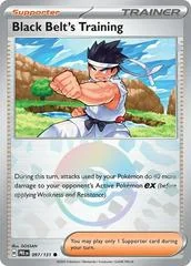 Black Belt's Training card image