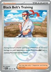 Black Belt's Training card image