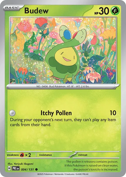 Budew card image