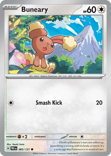 Buneary card image