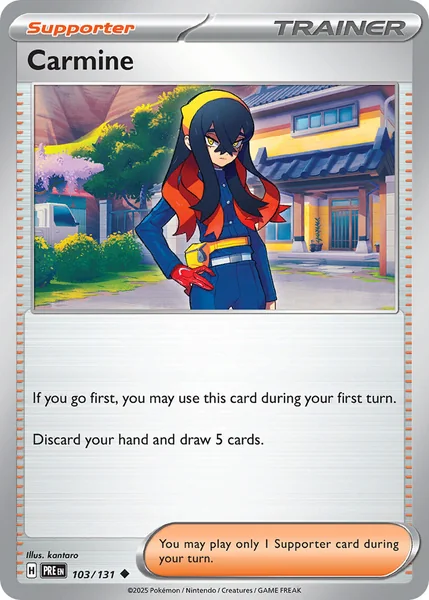 Carmine card image