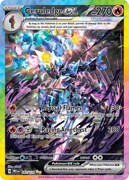 Ceruledge ex card image