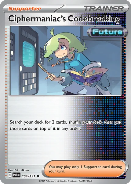 Ciphermaniac's Codebreaking card image