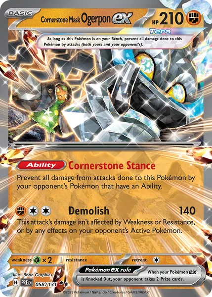 Cornerstone Mask Ogerpon ex card image
