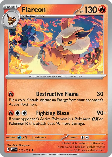 Flareon card image