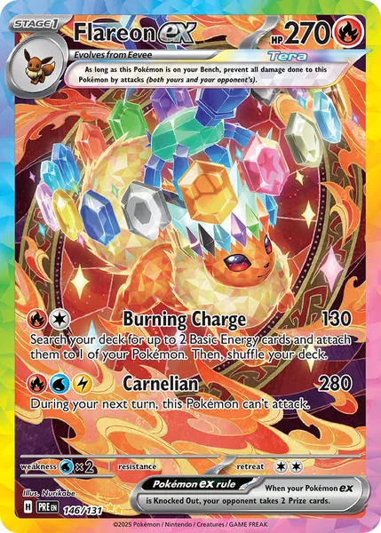 Flareon ex card image