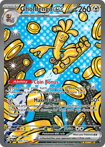 Gholdengo ex card image