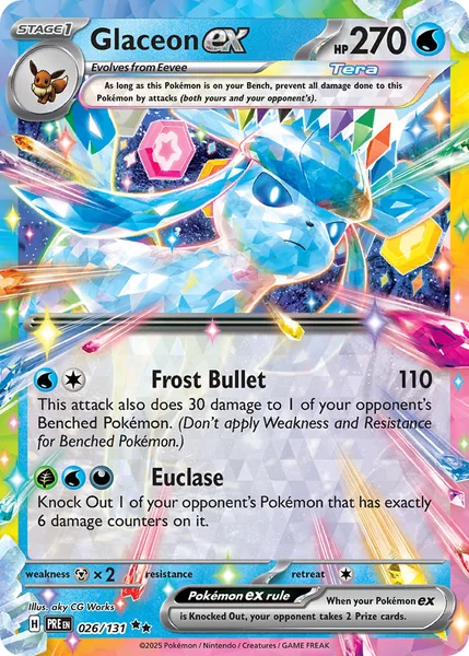 Glaceon ex card image