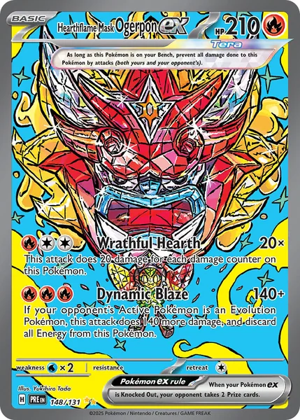 Hearthflame Mask Ogerpon ex card image