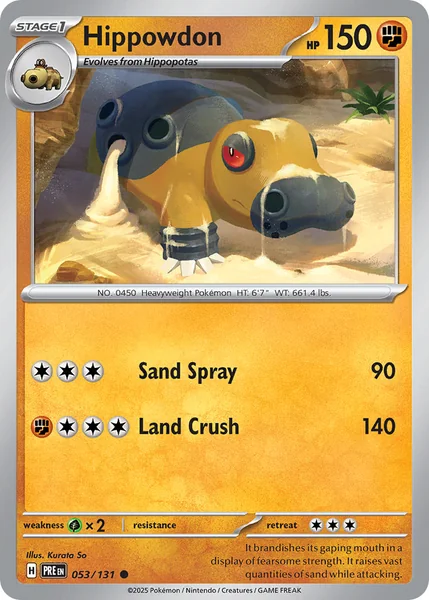 Hippowdon card image
