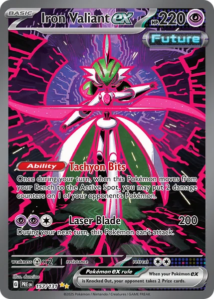 Iron Valiant ex card image