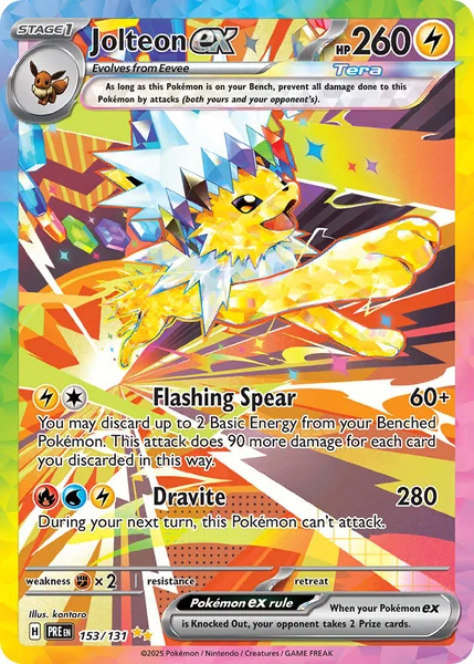 Jolteon ex card image