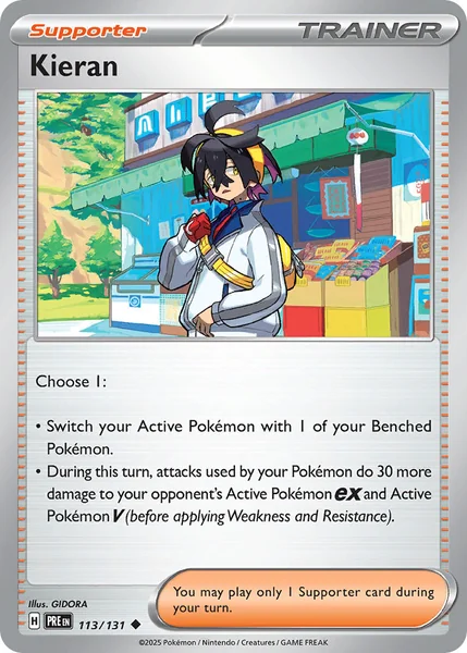 Kieran card image