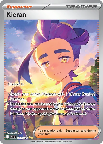 Kieran card image