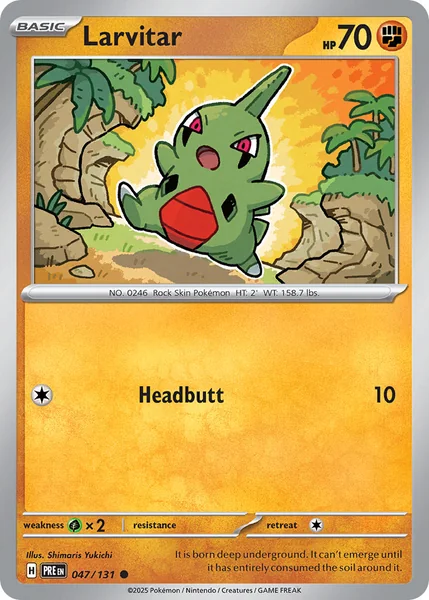 Larvitar card image