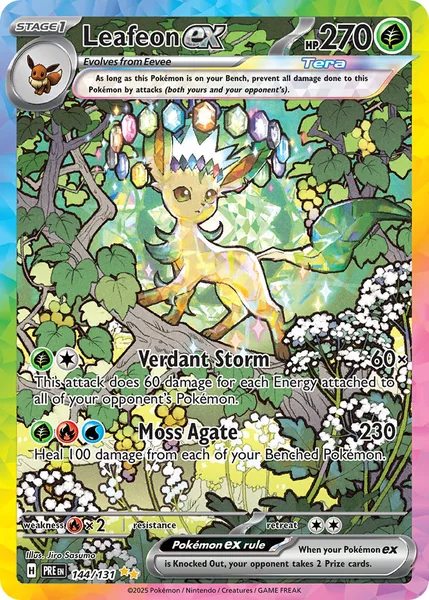 Leafeon ex card image