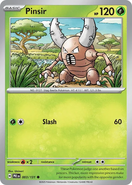 Pinsir card image