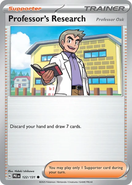 Professor's Research: Professor Oak card image