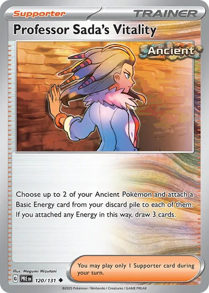 Professor Sada's Vitality card image