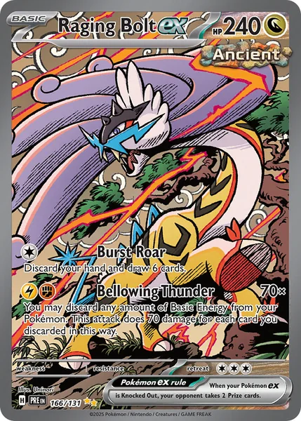 Raging Bolt ex card image