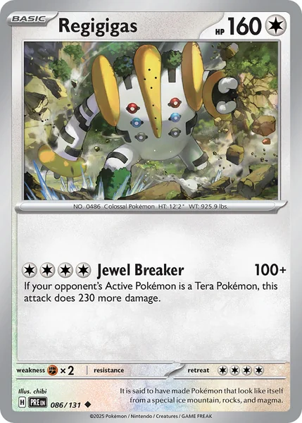Regigigas card image
