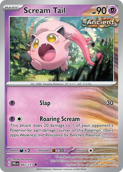 Scream Tail card image