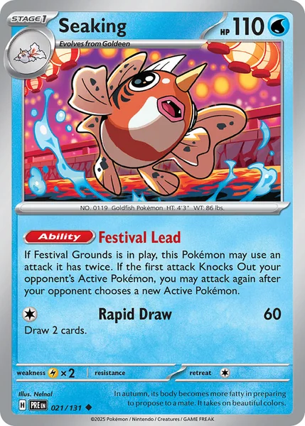 Seaking card image