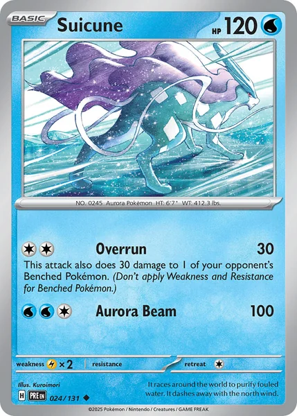 Suicune card image