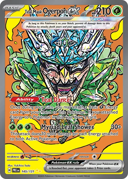 Teal Mask Ogerpon ex card image