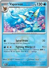 Vaporeon card image