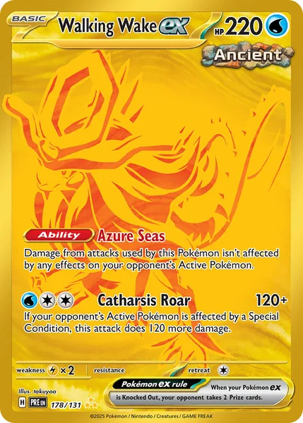 Walking Wake ex card image