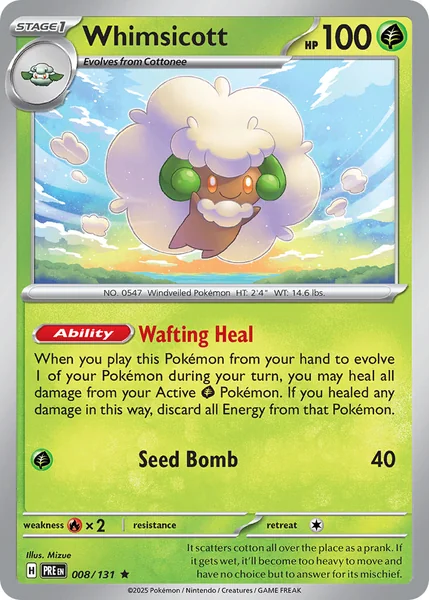 Whimsicott card image