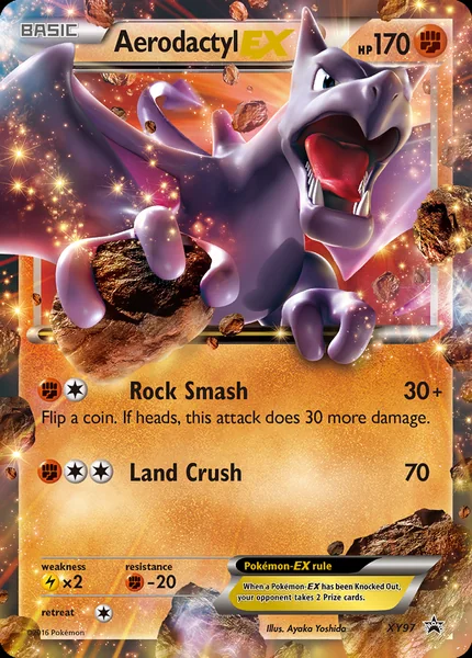Aerodactyl EX card image