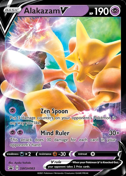 Alakazam V card image