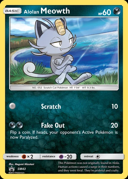 Alolan Meowth card image