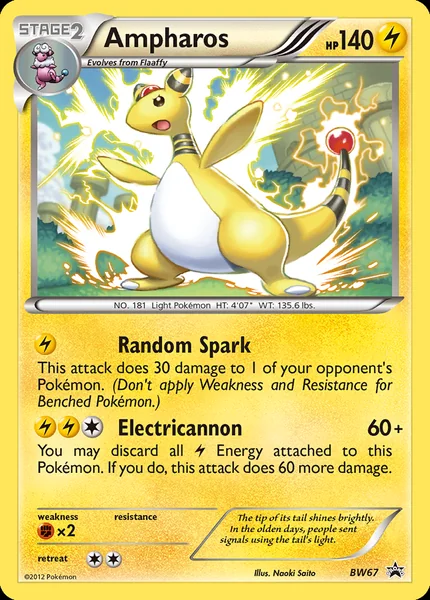 Ampharos card image