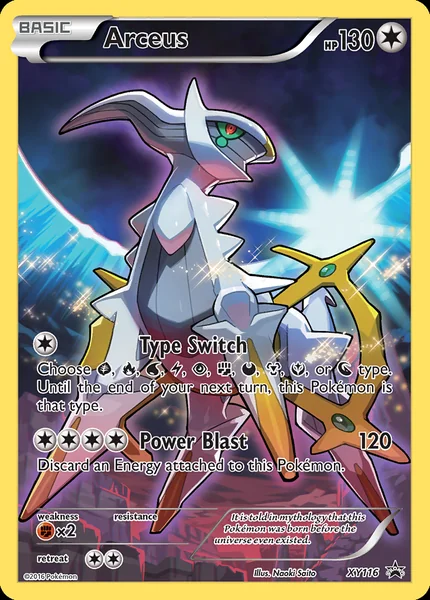 Arceus card image