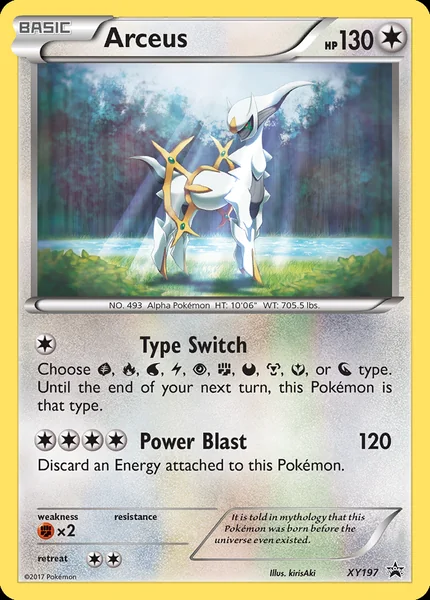 Arceus card image