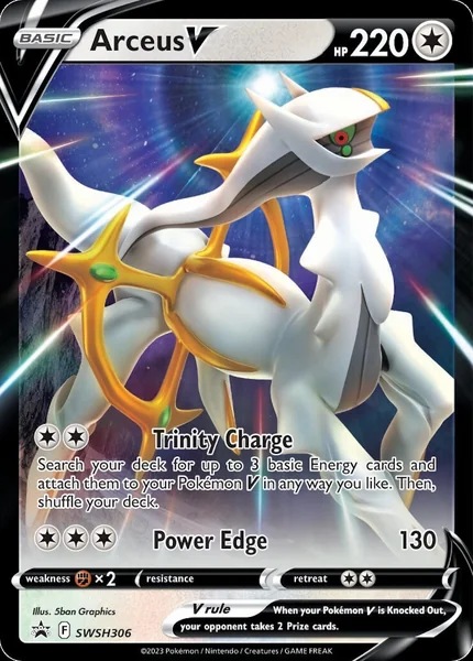 Arceus V card image