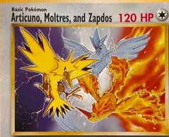 Articuno, Moltres, and Zapdos card image