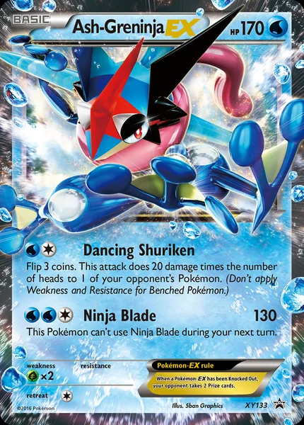 Ash-Greninja EX card image