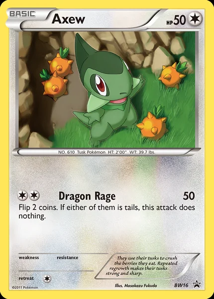 Axew card image