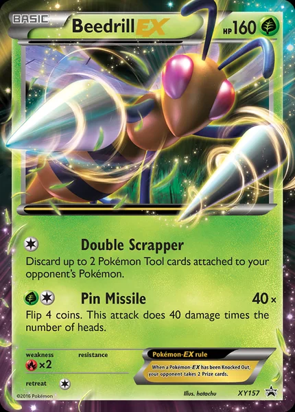 Beedrill EX card image