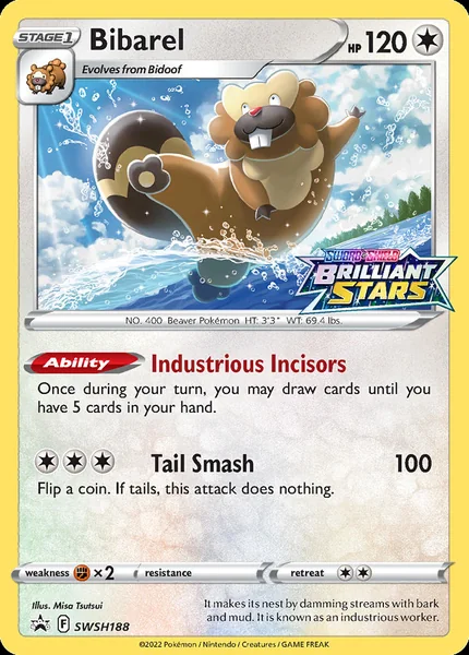 Bibarel card image