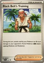 Black Belt's Training card image