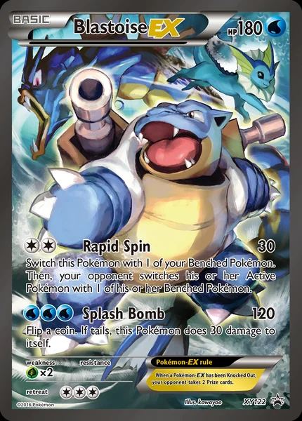 Blastoise EX card image