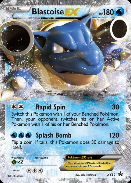 Blastoise EX card image