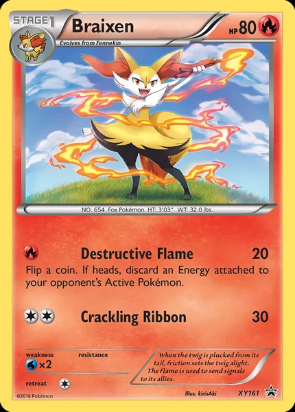 Braixen card image