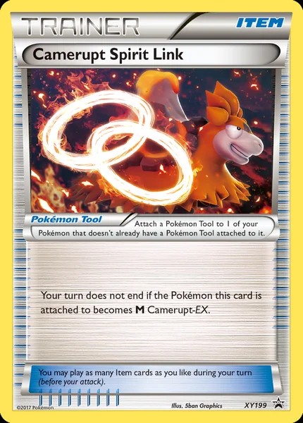 Camerupt Spirit Link card image
